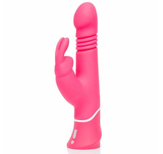 Pulsowibrator - Happy Rabbit Thrusting Realistic Vibrator Pink